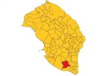 Localisation de Presicce-Acquarica