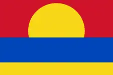 Drapeau non officiel de l'atoll Palmyra