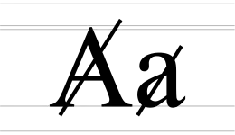 Image illustrative de l’article Ⱥ