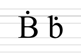 Image illustrative de l’article Ḃ