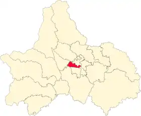 Localisation de Qīngyáng qū