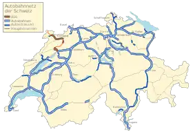 Image illustrative de l’article Autoroute A16 (Suisse)