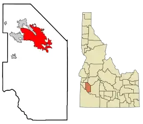 Localisation de Boise