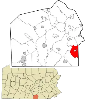 Localisation de Conewago Township