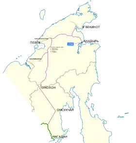 Image illustrative de l’article Route d'Anadyr