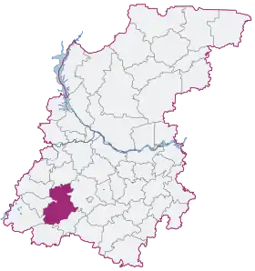 Localisation de Raïon d'Ardatov