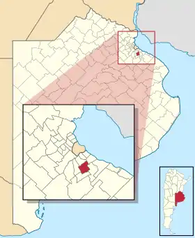 Localisation de Almirante Brown