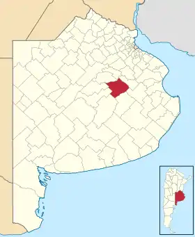 Localisation de Las Flores