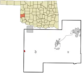 Localisation de Texola