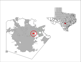 Localisation de Windcrest