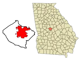 Localisation de Macon