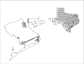 Localisation de Seadrift