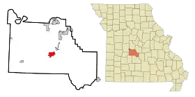 Localisation de Camdenton