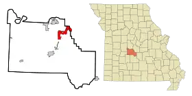 Localisation de Osage Beach