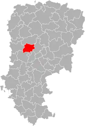 Canton de Saint-Gobain