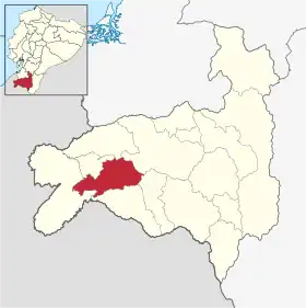 Localisation de Canton de Celica