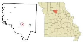 Localisation de Keytesville