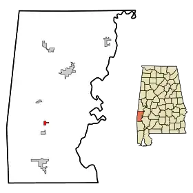 Localisation de Toxey