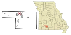 Localisation de Fremont Hills