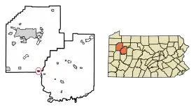 Localisation de Emlenton