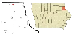 Localisation de Monona