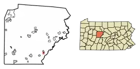 Localisation de Houtzdale