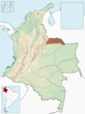 Localisation de Arauca