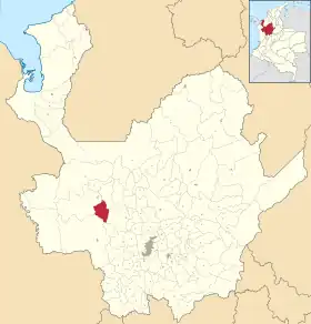 Localisation de Abriaquí