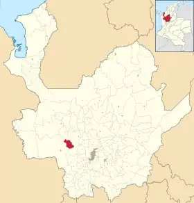 Localisation de Caicedo