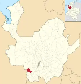 Localisation de Salgar