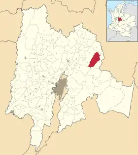 Localisation de Machetá