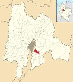 Localisation de Ubaque