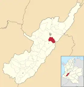 Localisation de Rivera