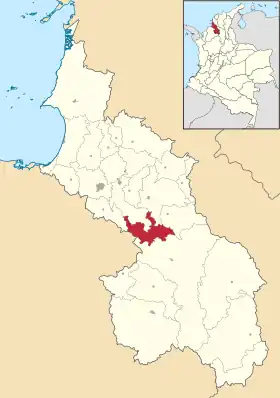 Localisation de El Roble