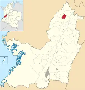 Localisation de Argelia