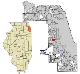 Localisation de McCook