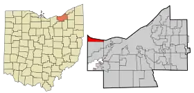 Localisation de Bay Village