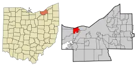 Localisation de Rocky River