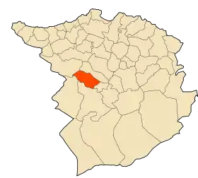 Localisation de Sidi Medjahed