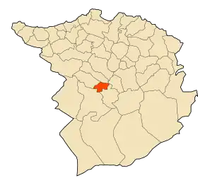 Localisation de Beni Bahdel