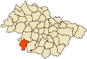 Localisation de Aïn Fras