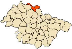 Localisation de El Ghomri