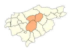 Localisation de Bouteldja