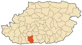 Localisation de Aït Irane