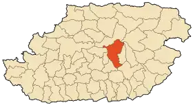 Localisation de Mekla