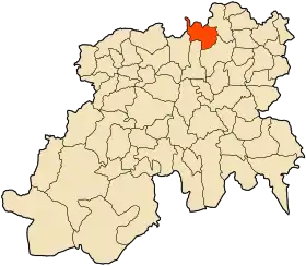 Localisation de Baata