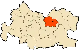 Localisation de Sidi Boutouchent