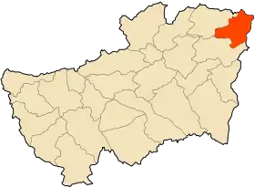 Localisation de Ouled Moumen