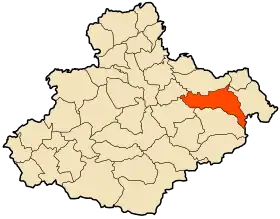 Localisation de Ammi Moussa