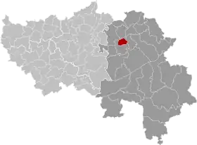 Localisation de Dison